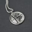 Metaphor: ReFantazio Heismay Badge Necklace - 950 Silver