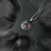Baldur's Gate 3 Karlach's Heart Pendant Necklace - 950 Silver
