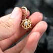 Baldur's Gate 3 Gale's Hoop Earring - 14K Gold Plated