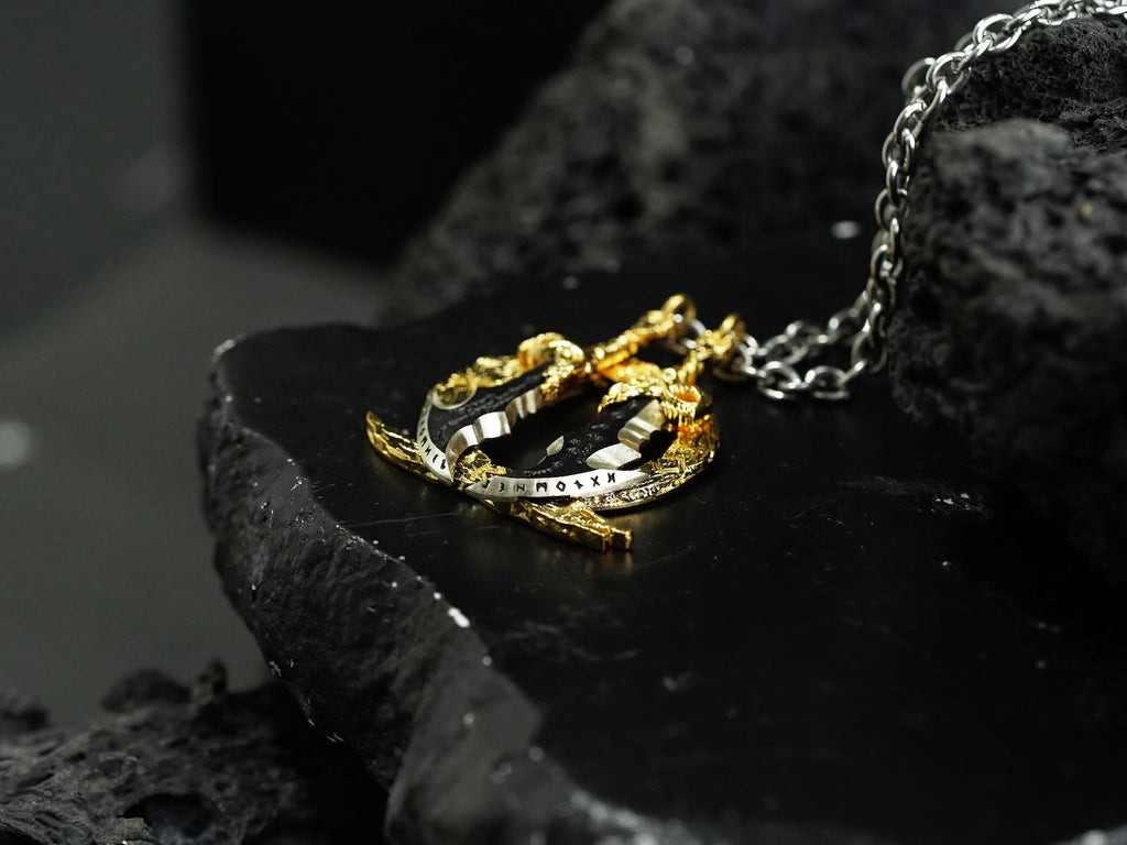 God of War Blades of Chaos Necklace - 950 Silver