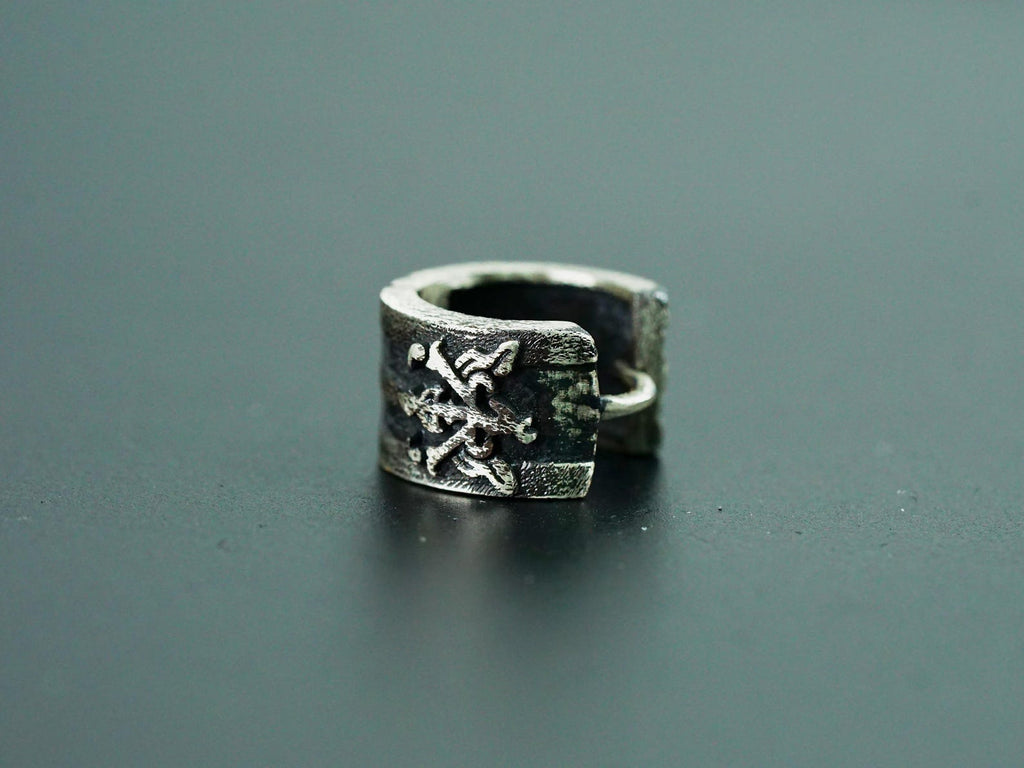 Final Fantasy XVI Clive Rosfield Hoop Earring - 950 Silver