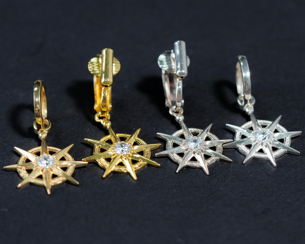 Baldur's Gate 3 Gale's Hoop Earring - 950 Silver & Gold Plated