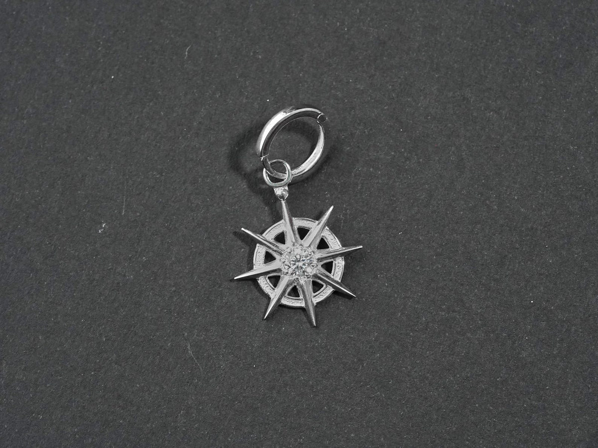 Baldur's Gate 3 Gale's Stud Earring - 950 Silver