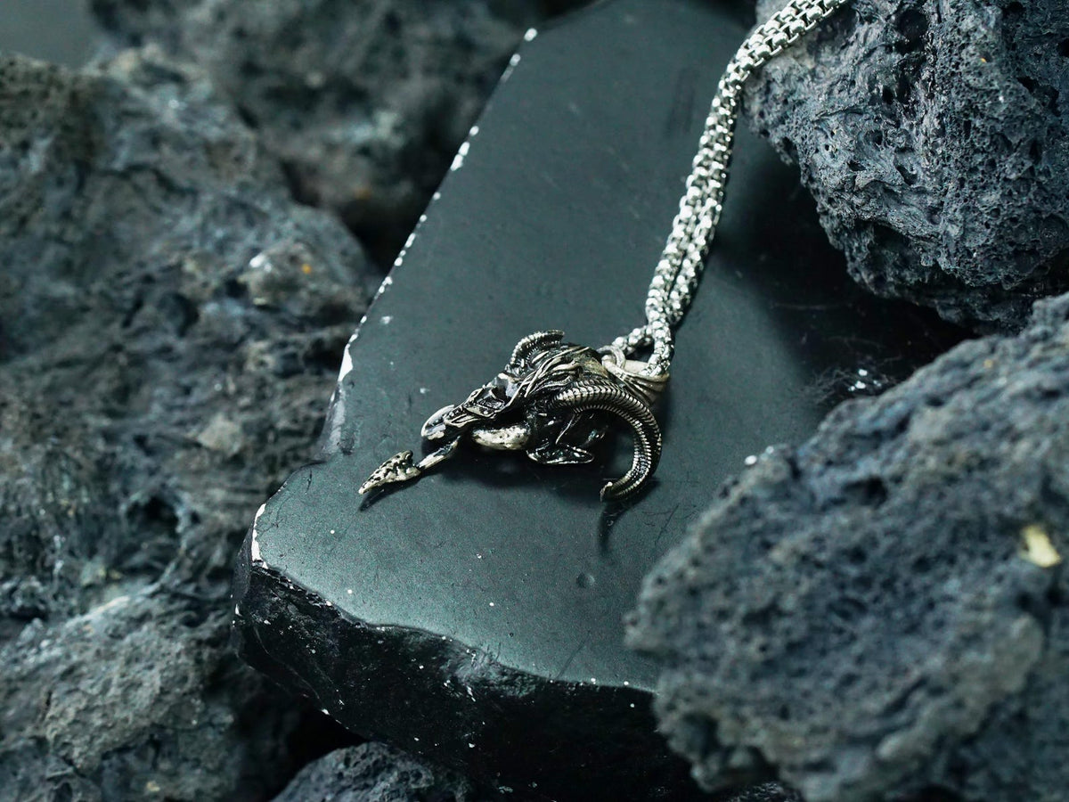 Baldur's Gate 3 Karlach's Heart Pendant Necklace - 950 Silver