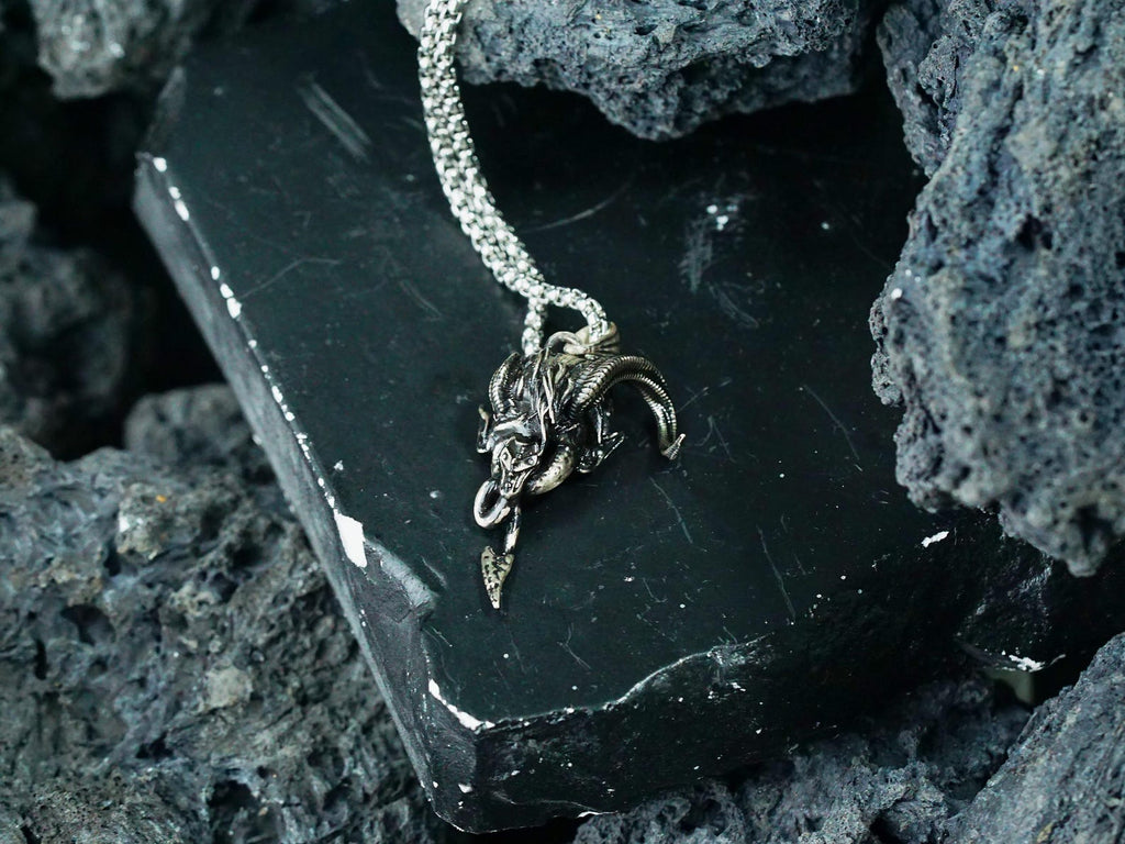 Baldur's Gate 3 Karlach's Heart Pendant Necklace - 950 Silver