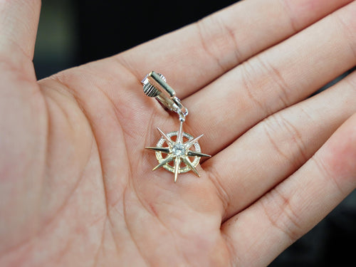 Baldur's Gate 3 Gale's Hoop Earring - 950 Silver
