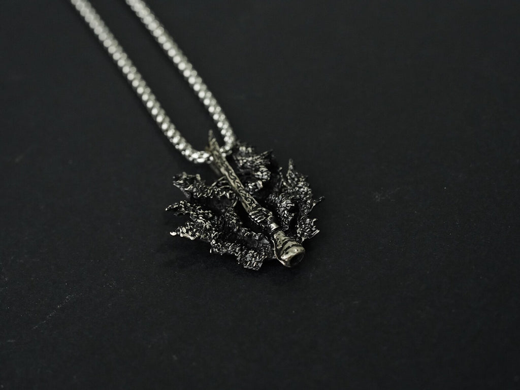 Elden Ring Erdtree's Favor Talisman Necklace - 950 Silver