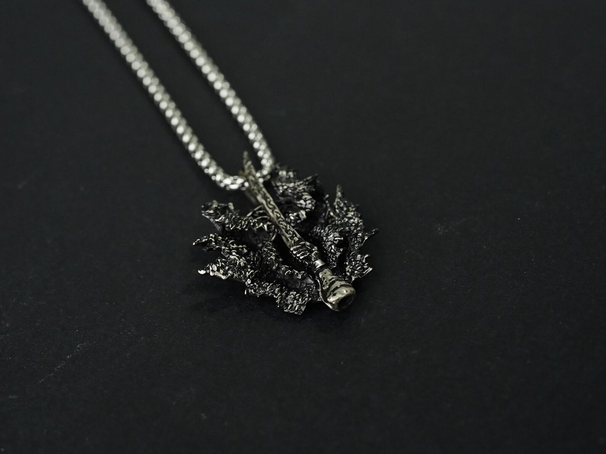 Elden Ring Erdtree's Favor Talisman Necklace - 950 Silver