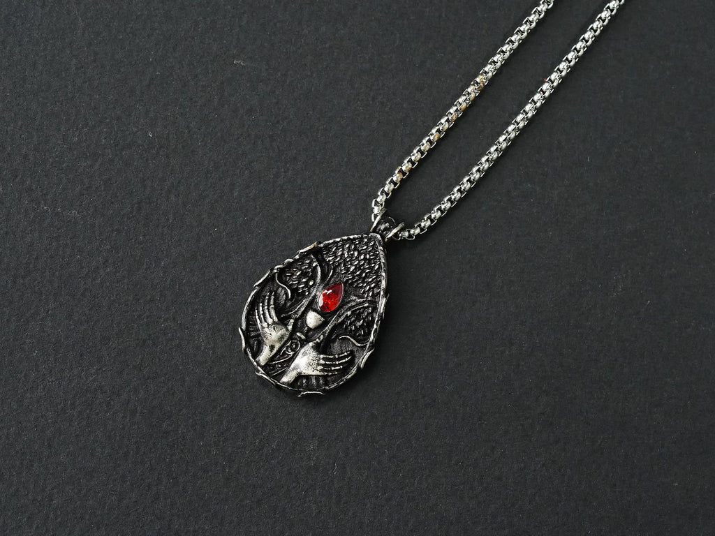 Elden Ring Blessed Dew Talisman Necklace - 950 Silver