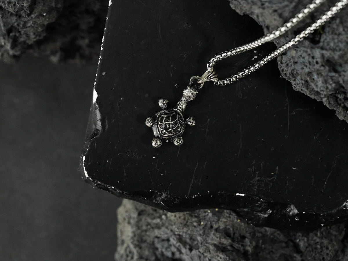 Elden Ring Green Turtle Talisman Necklace - 950 Silver