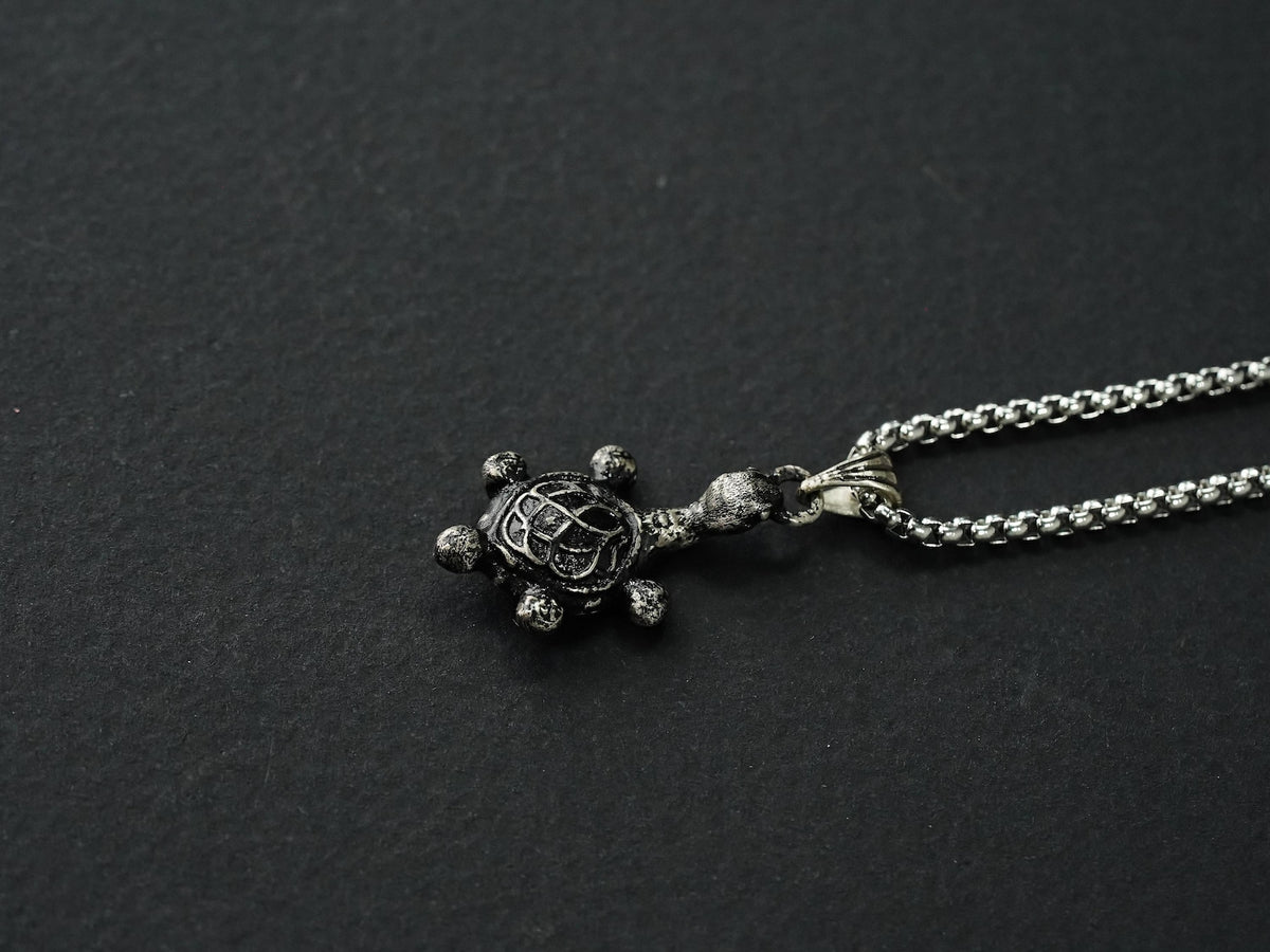 Elden Ring Green Turtle Talisman Necklace - 950 Silver