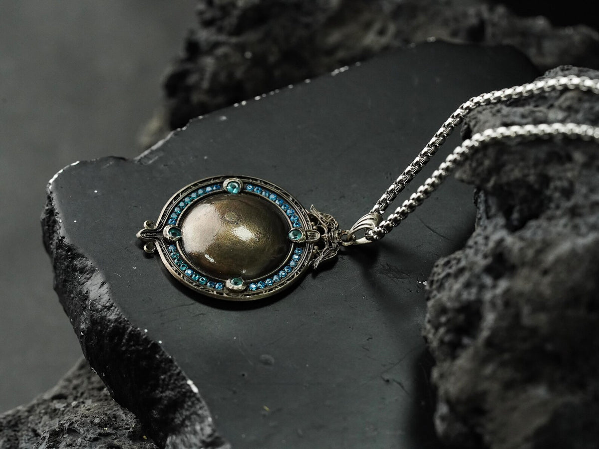 Elden Ring Moon of Nokstella Talisman Necklace - 950 Silver