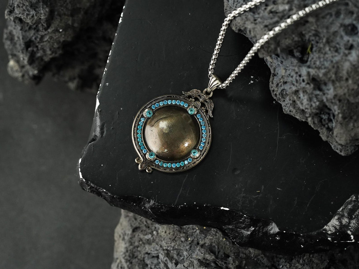 Elden Ring Moon of Nokstella Talisman Necklace - 950 Silver
