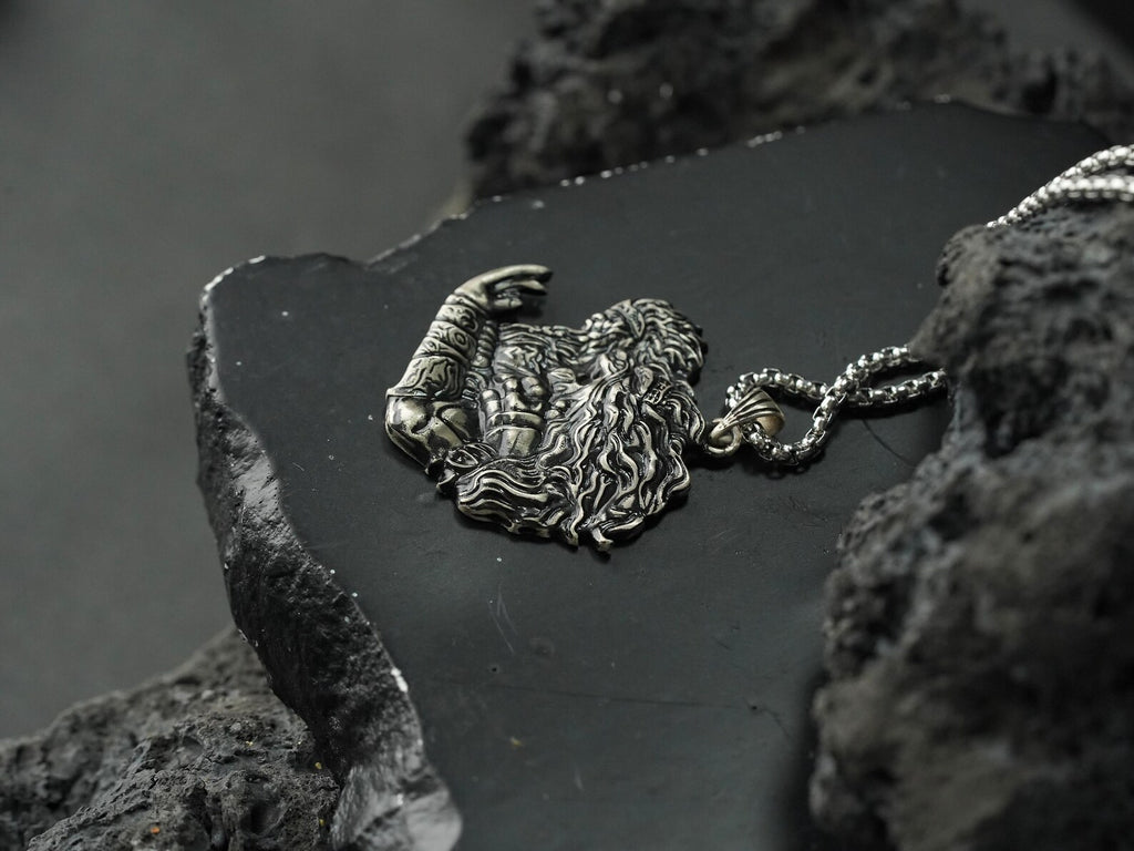 Elden Ring Godfrey Icon Talisman Necklace - 950 Silver