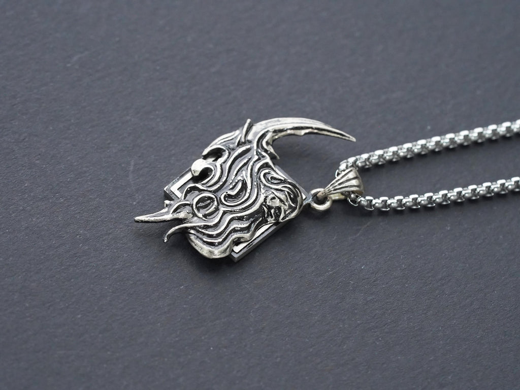 Final Fantasy XVI Eikon Ramuh Dominant Necklace - 950 Silver