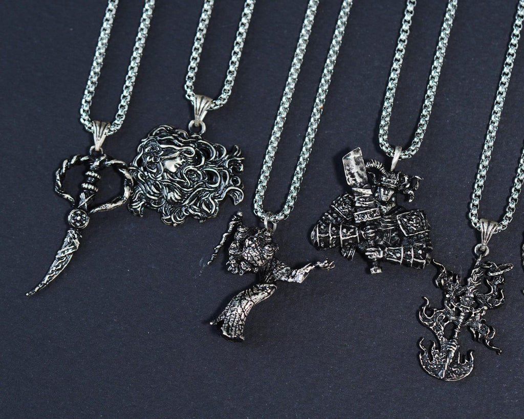 Elden Ring Talisman Collection Necklace - 950 Silver