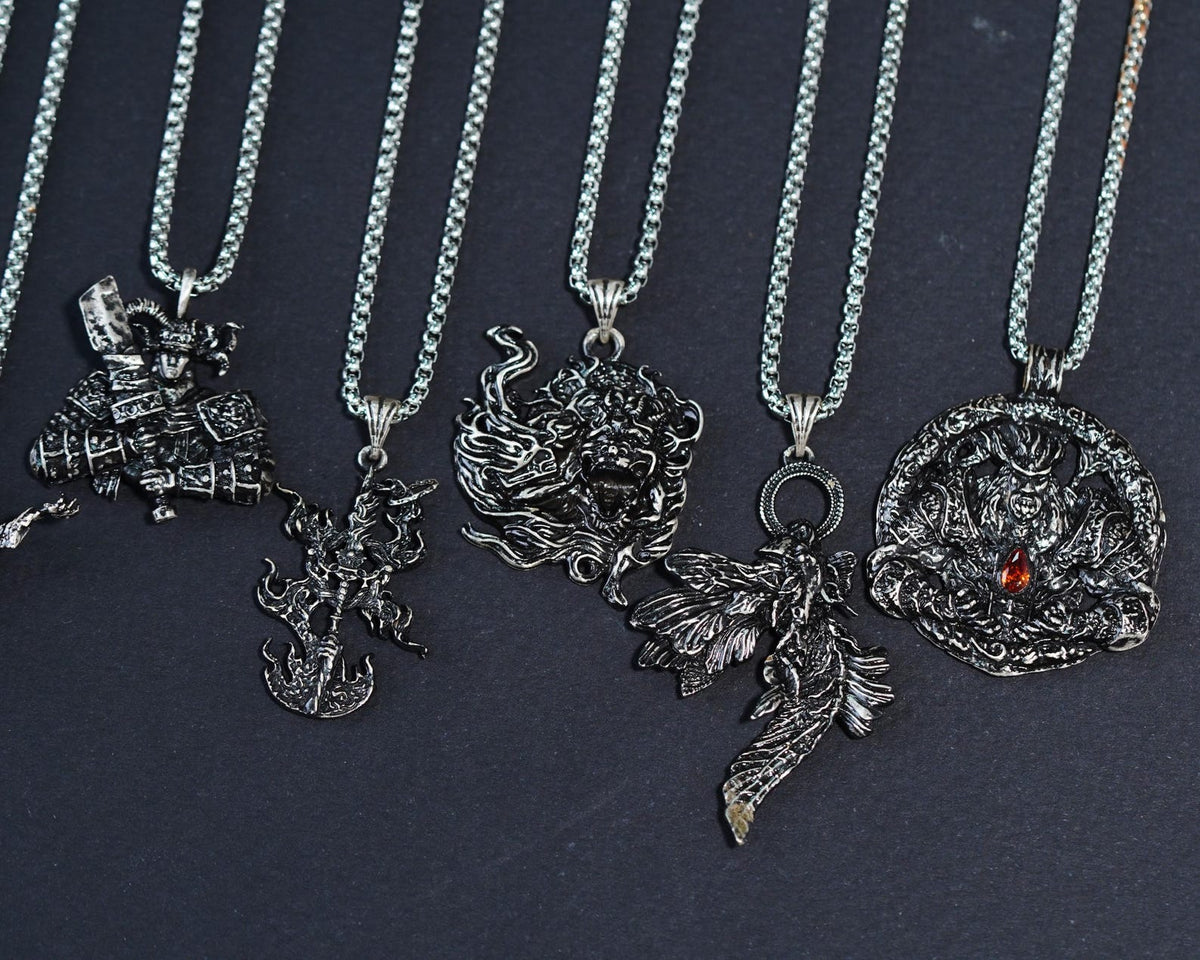 Elden Ring Talisman Collection Necklace - 950 Silver