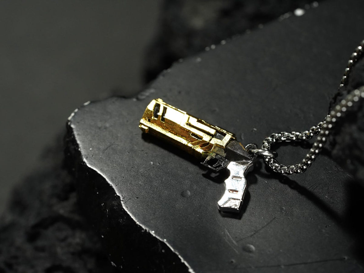 Valorant Chamber Headhunter Pendant Necklace - 950 Silver
