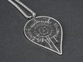 Baldur's Gate 3 Astarion Scar Tattoo Necklace - 950 Silver