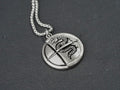 Metaphor: ReFantazio Heismay Badge Necklace - 950 Silver