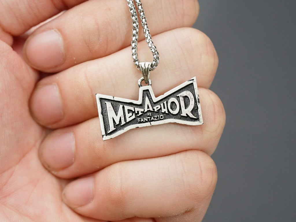 Metaphor: ReFantazio Gallica Pendant Necklace - 950 Silver