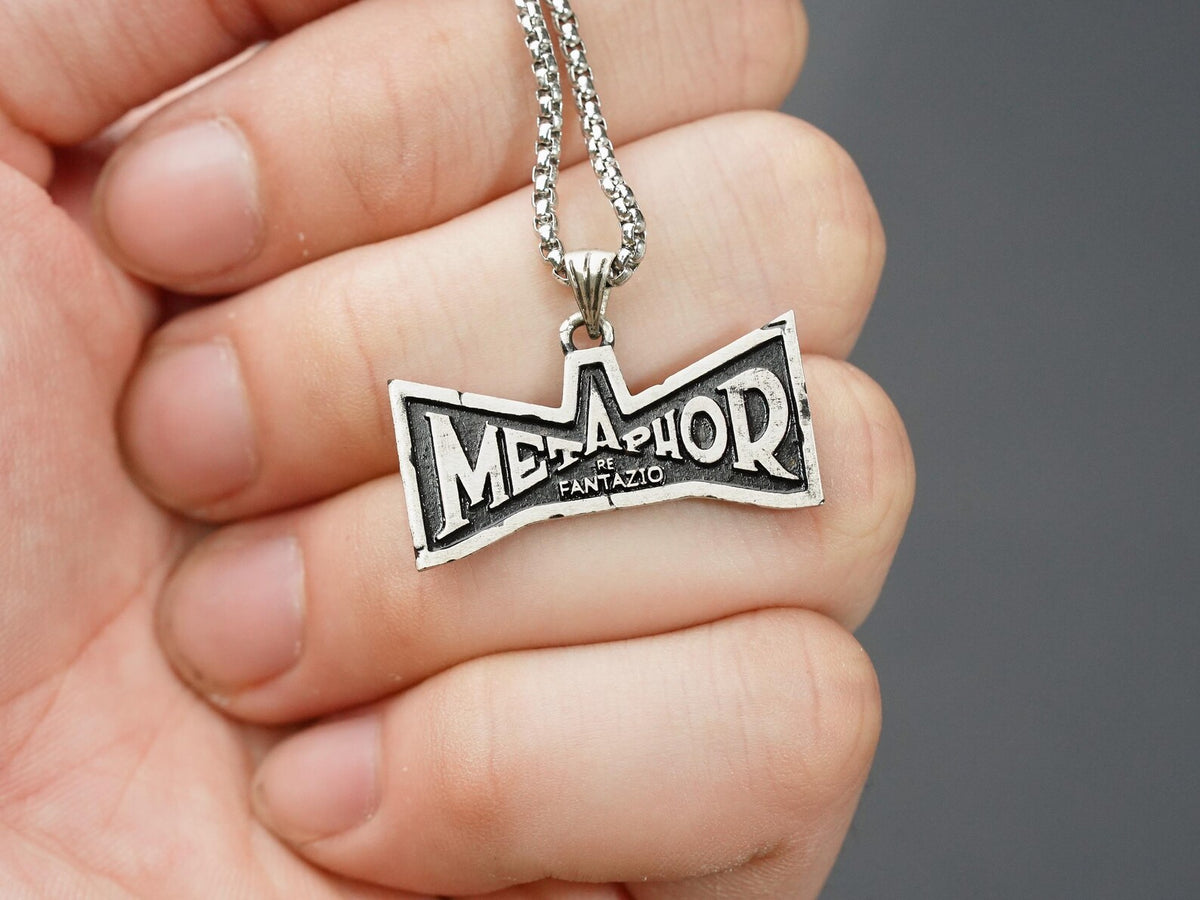 Metaphor: ReFantazio Gallica Pendant Necklace - 950 Silver