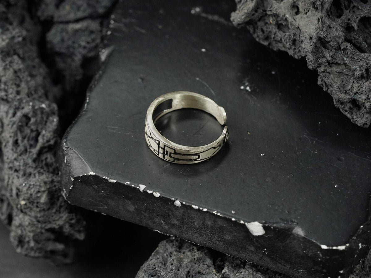Metaphor: ReFantazio Protagonist Headband Ring - 950 Silver