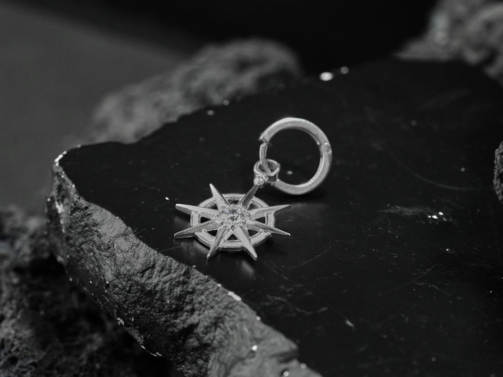 Baldur's Gate 3 Gale's Stud Earring - 950 Silver