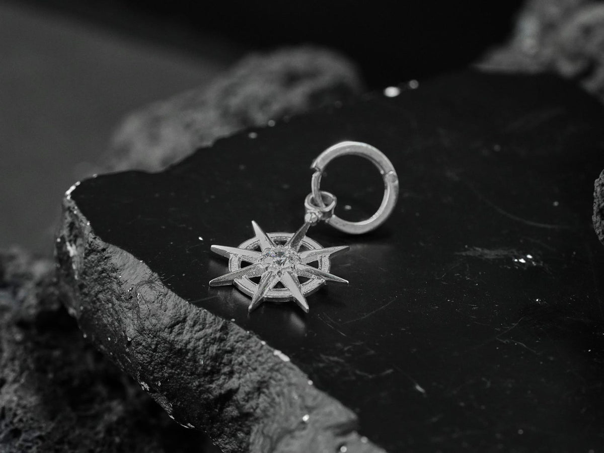 Baldur's Gate 3 Gale's Stud Earring - 950 Silver