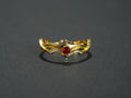 Final Fantasy VII Rebirth Circlet Ring - 14K Gold Plated