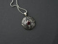 Baldur's Gate 3 Karlach's Heart Pendant Necklace - 950 Silver