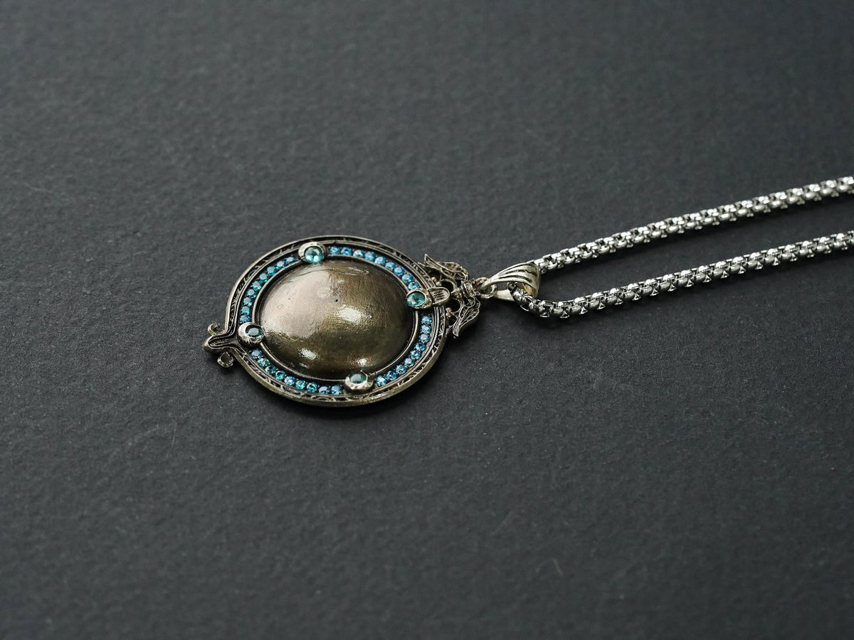 Elden Ring Moon of Nokstella Talisman Necklace - 950 Silver