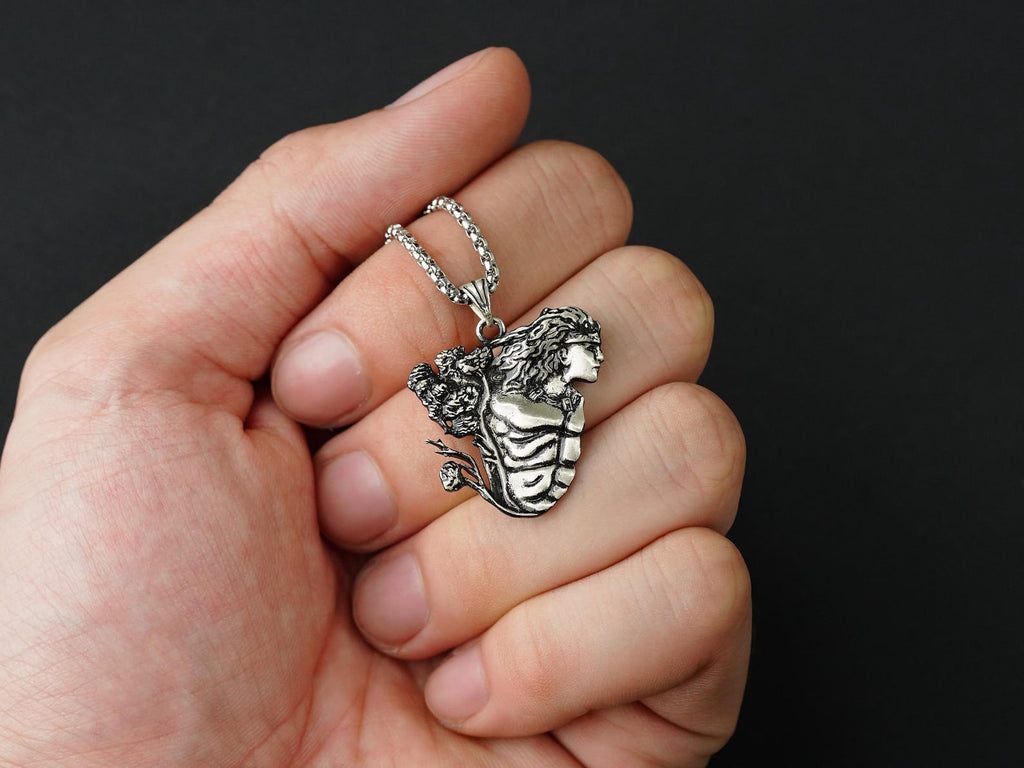 Elden Ring Radagon Icon Talisman Necklace - 950 Silver