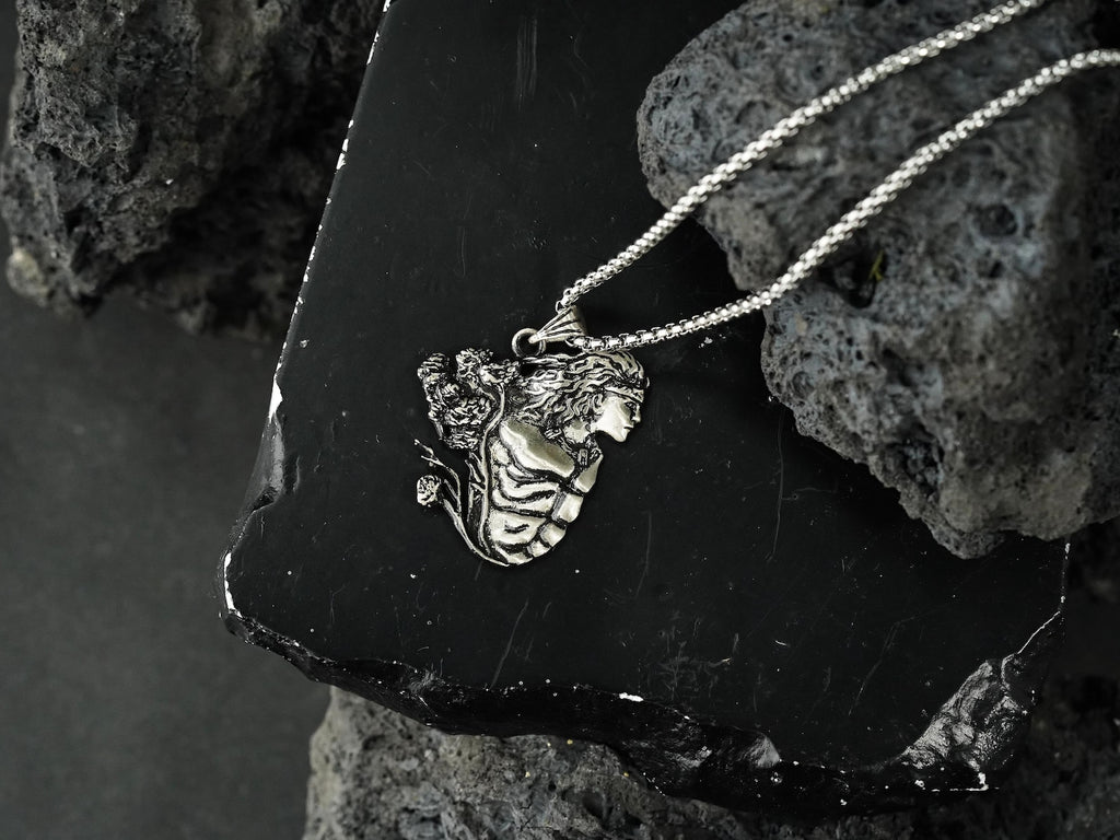 Elden Ring Radagon Icon Talisman Necklace - 950 Silver