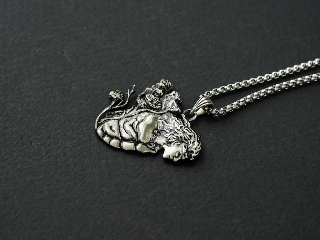 Elden Ring Radagon Icon Talisman Necklace - 950 Silver