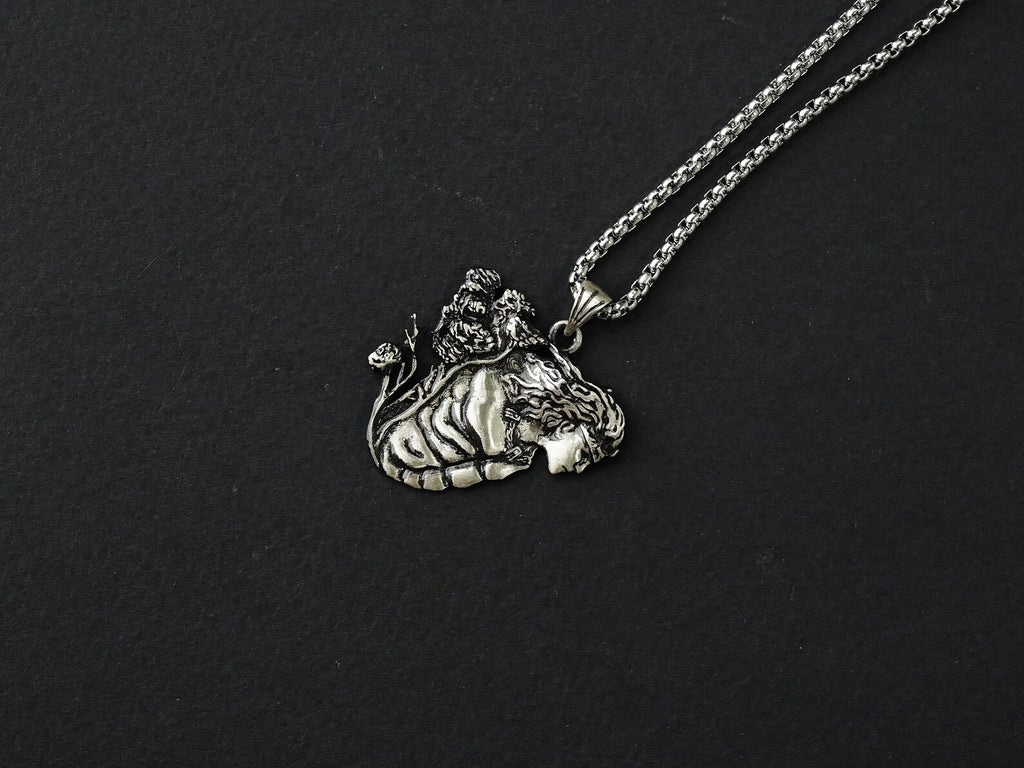 Elden Ring Radagon Icon Talisman Necklace - 950 Silver