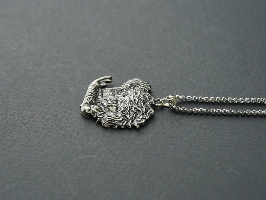 Elden Ring Godfrey Icon Talisman Necklace - 950 Silver