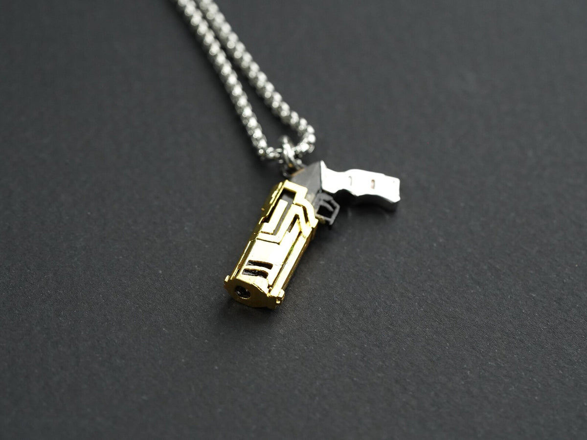 Valorant Chamber Headhunter Pendant Necklace - 950 Silver