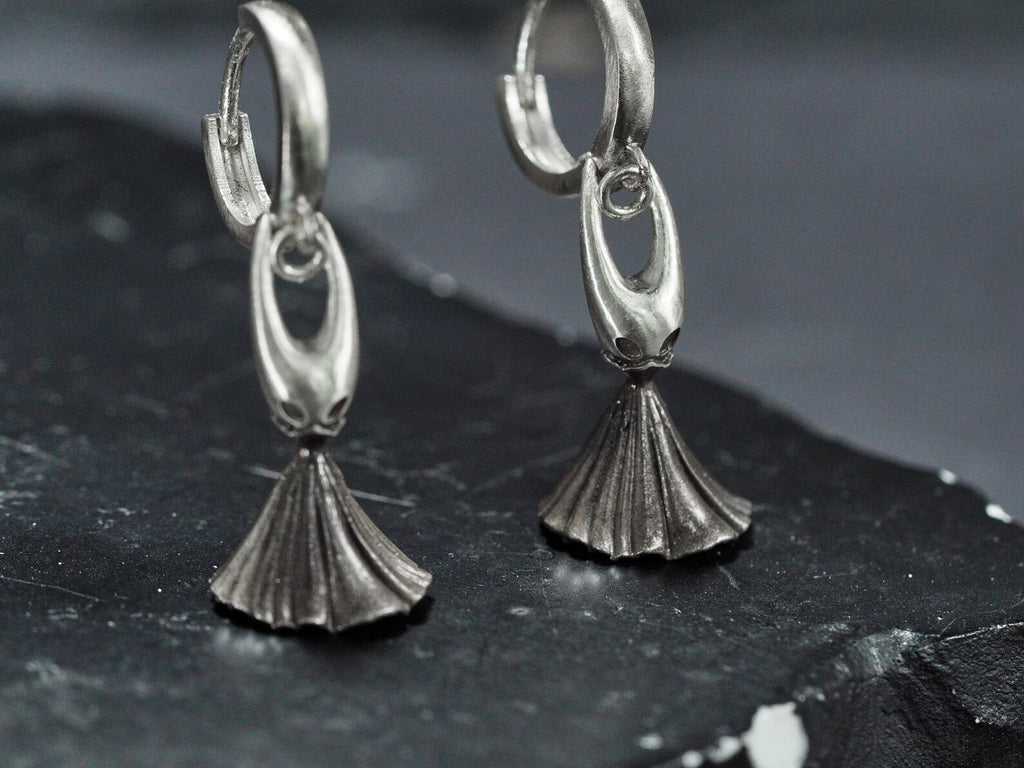 Hollow Knight Silk Song Hornet Inspired Earrings - 950 Silver