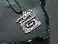 Monster Hunter Wilds Monster Emblem Necklace - 950 Silver