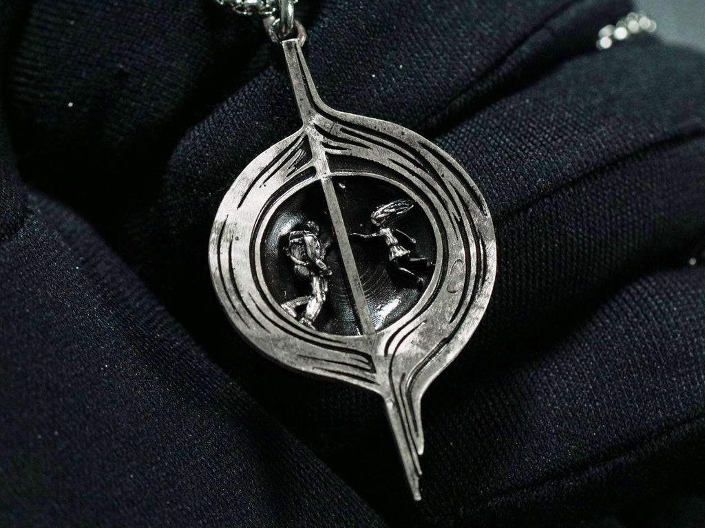 Interstellar Gargantua Black Hole Necklace - 950 Silver