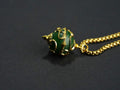 Palworld Legendary Pal Sphere Necklace - Green (14K Gold Plated)