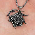 Final Fantasy XVI Eikon Ultima Risen Necklace - 950 Silver