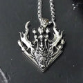 Final Fantasy XVI Eikon Ifrit Risen Necklace - 950 Silver