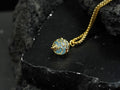 Palworld Legendary Pal Sphere Necklace - Blue (14K Gold Plated)