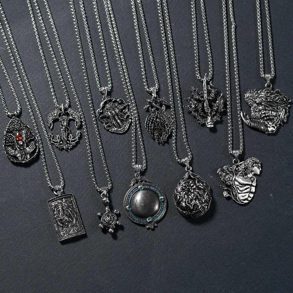 Elden Ring Erdtree's Favor Talisman Necklace - 950 Silver