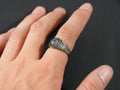 Baldur's Gate 3 Halsin Oak Leaf Ring - 950 Silver
