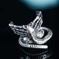 Alien Facehugger Ring - 950 Silver