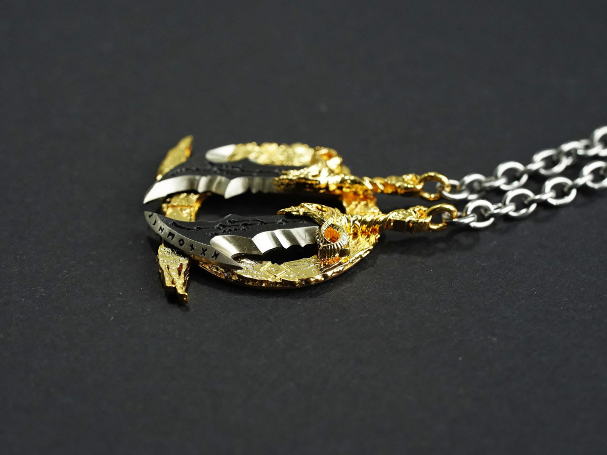 God of War Blades of Chaos Necklace - 950 Silver