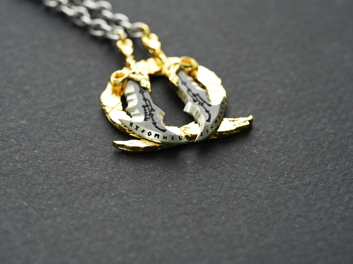 God of War Blades of Chaos Necklace - 950 Silver